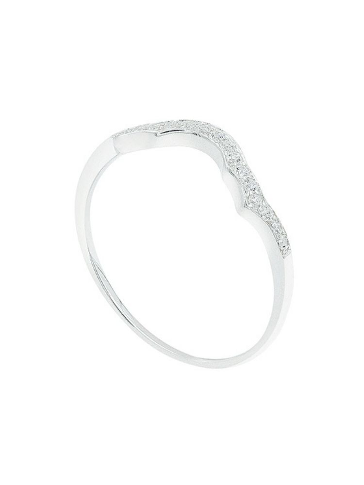 Single Curve Band Ring