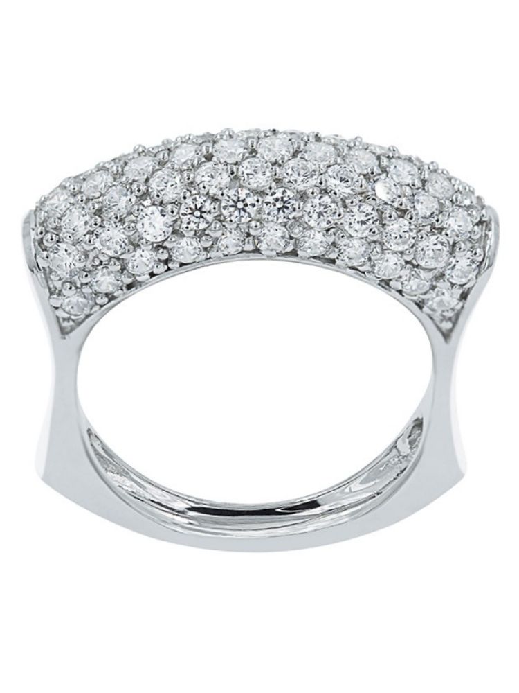 Arched Pave Ring
