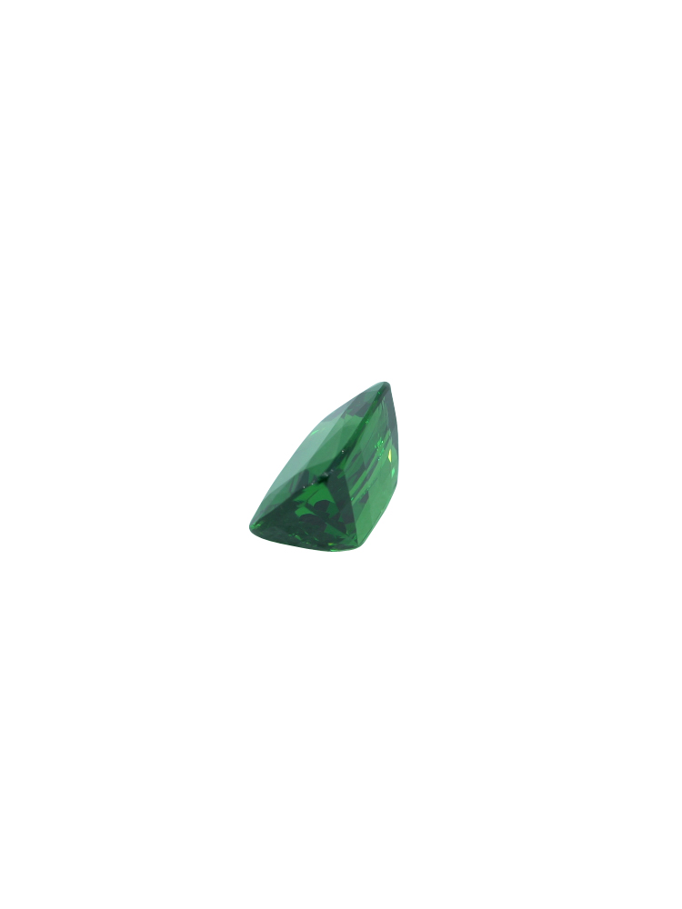 Deep Green Cushion Tsavorite