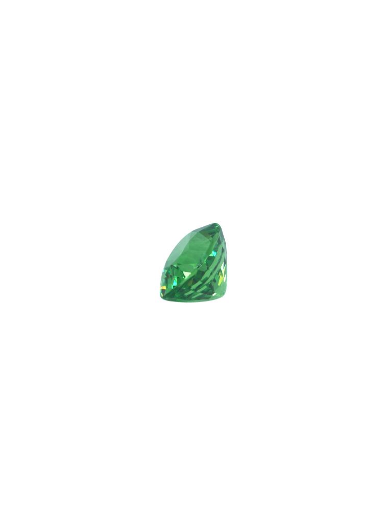 Vibrant Green Cushion Tsavorite