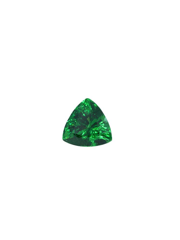 Deep Green Trilliant Tsavorite