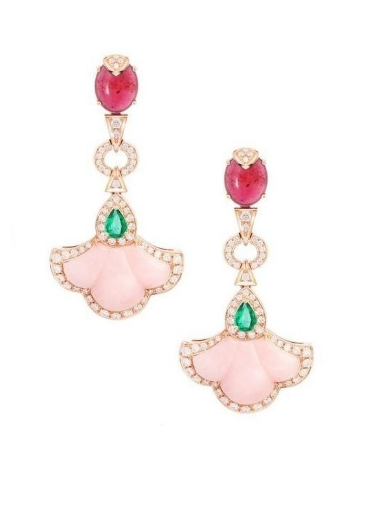 Pink Shell Earring