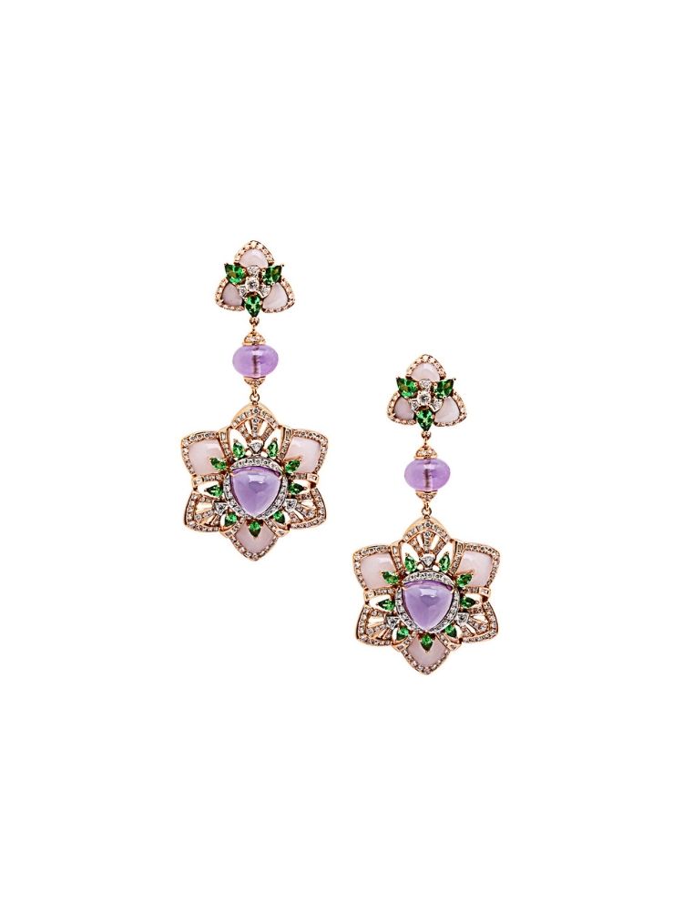Floral Star Earring