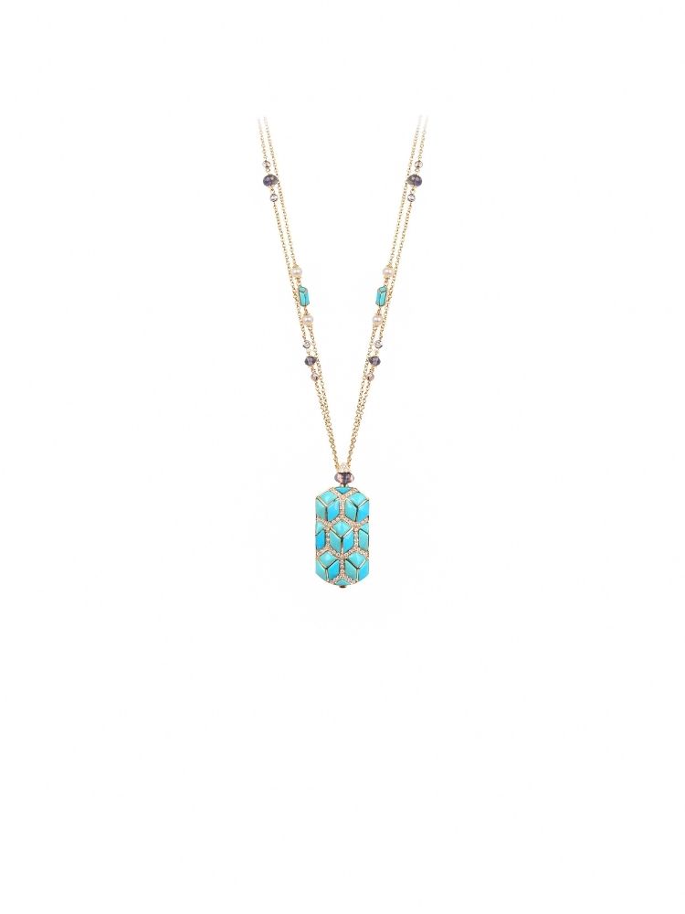 Faceted Prism Necklace