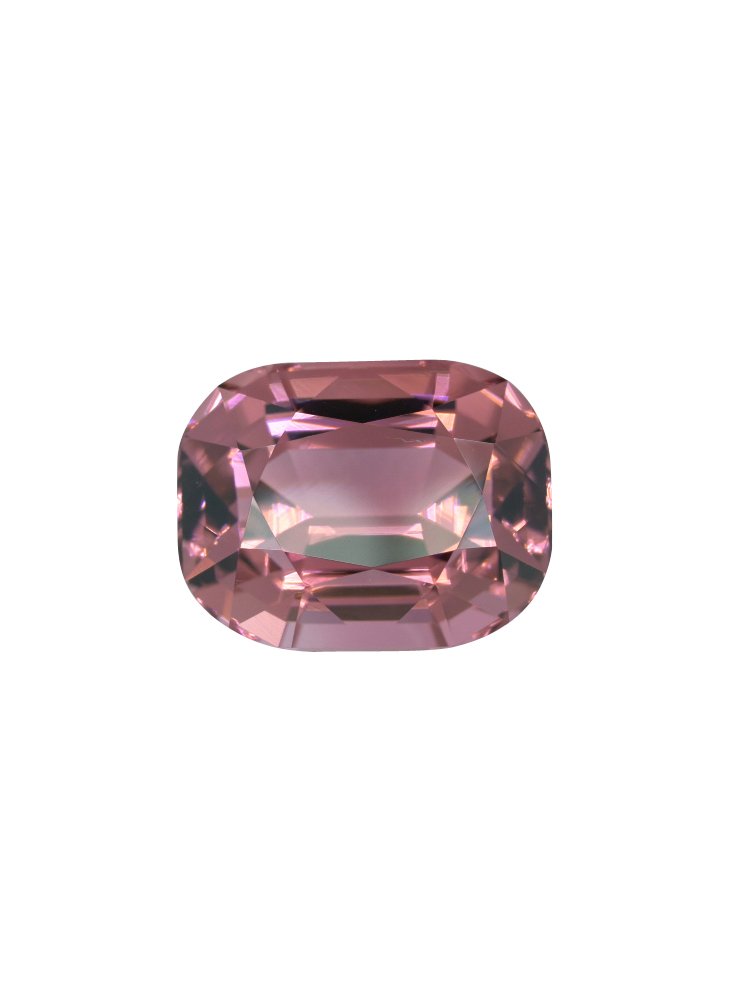 Peach Cushion Tourmaline