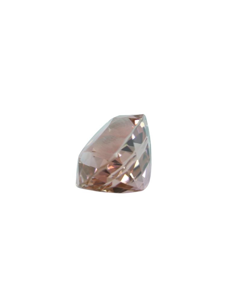 Pinkish Peach Oval Tourmaline