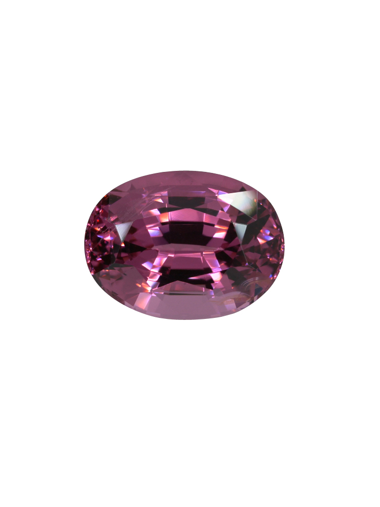 Bright Pink Oval Spinel