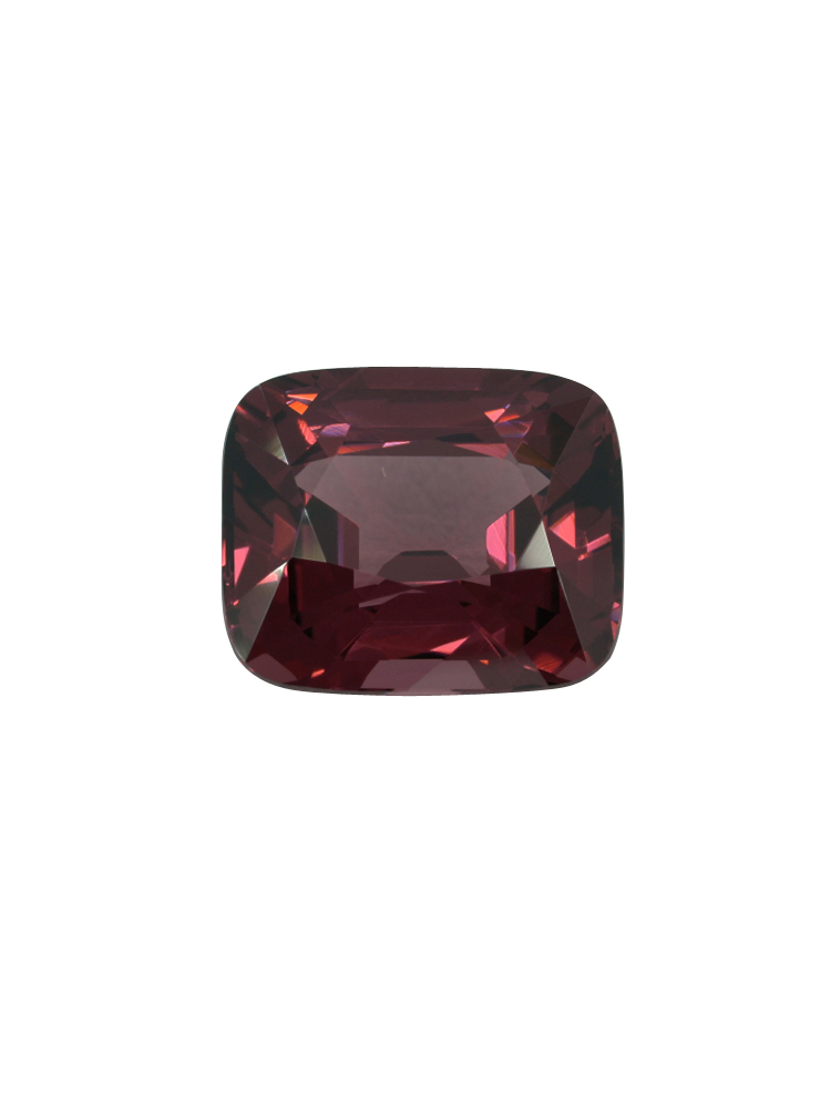 Brownish Red Cushion Spinel