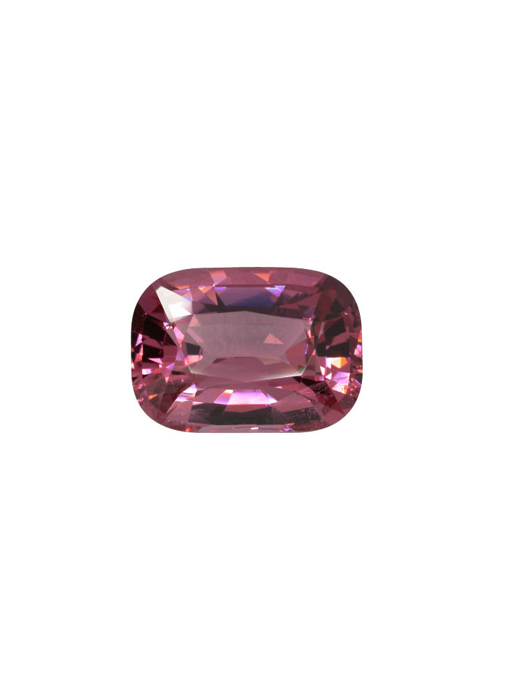 Vivid Peach Pink Cushion Spinel