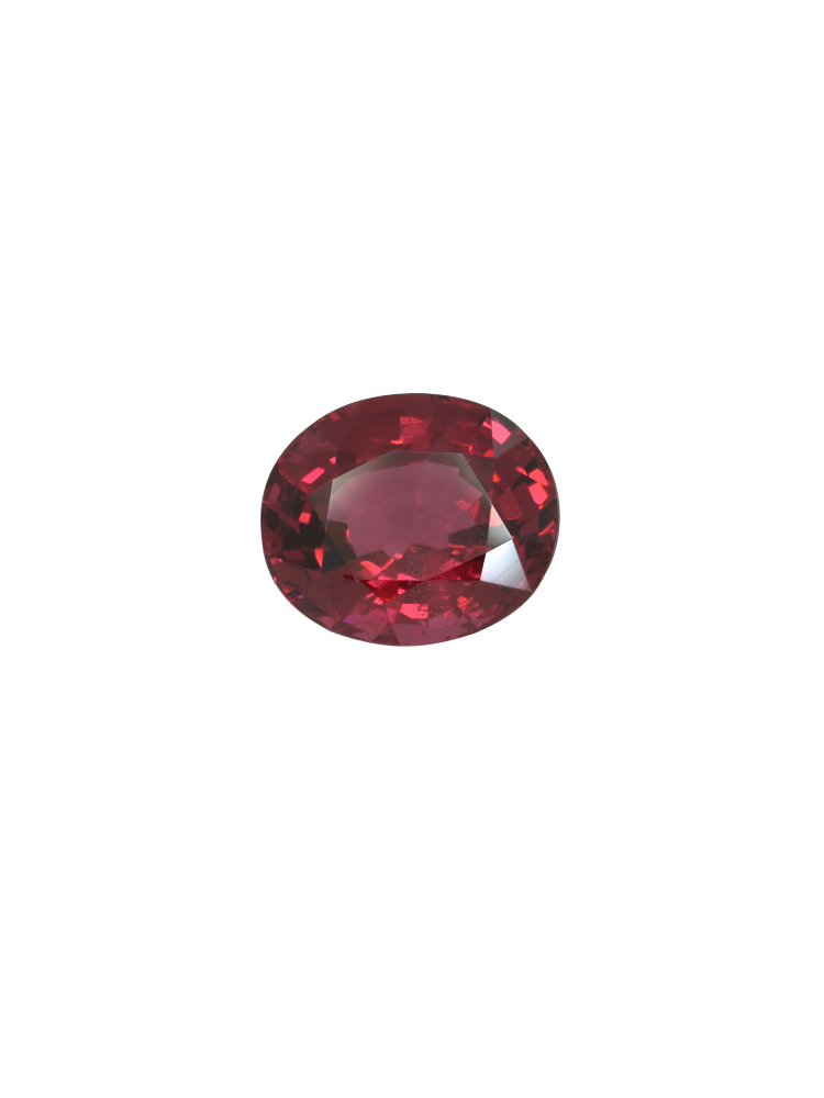 Reddish Pink Oval Spinel