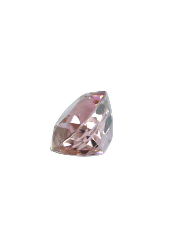 Light Rose Pink Cushion Tourmaline