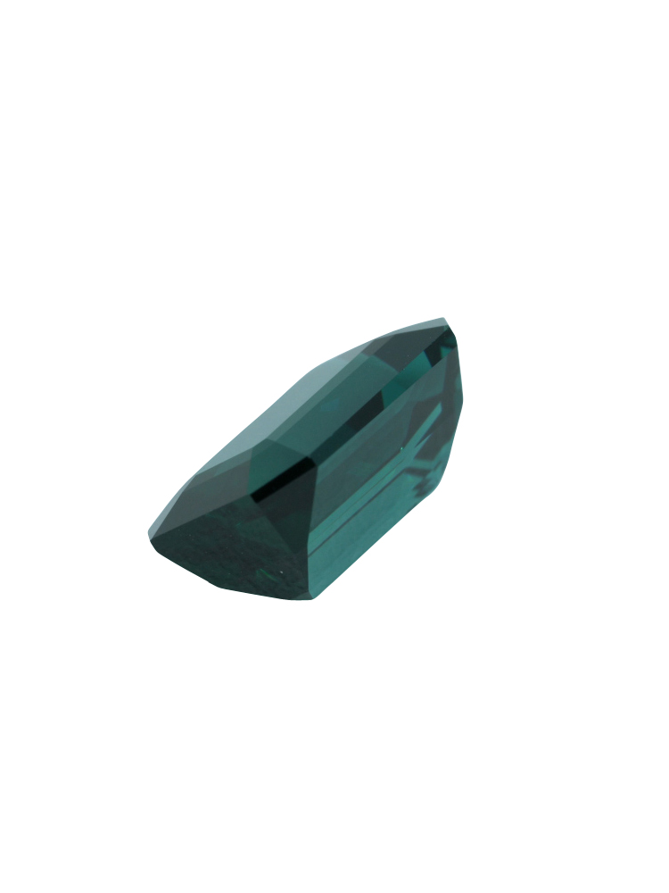 Teal Green Octagon Tourmaline