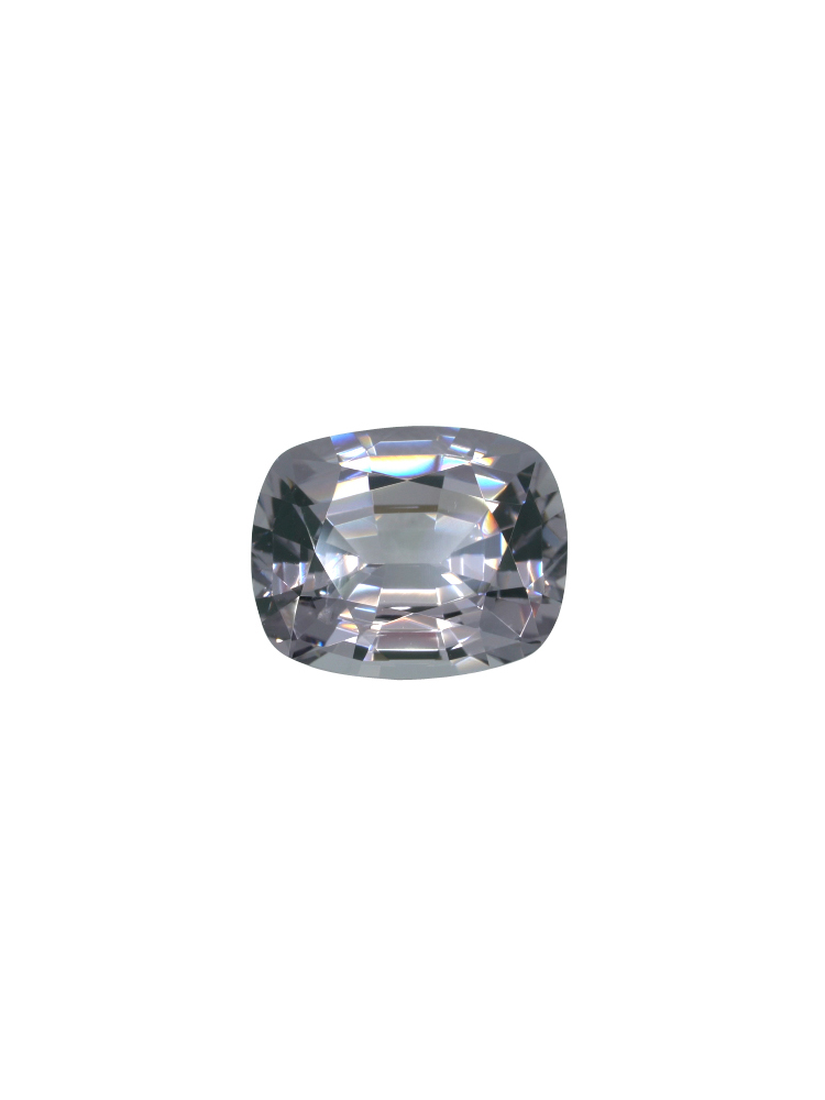Gray Cushion Spinel