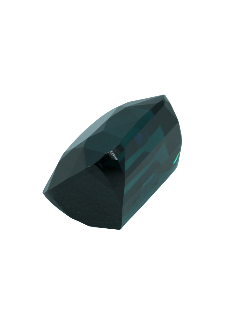 Deep Teal Cushion Indicolite