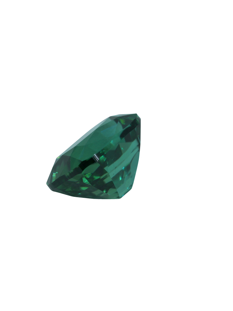 Vivid Green Cushion Tourmaline