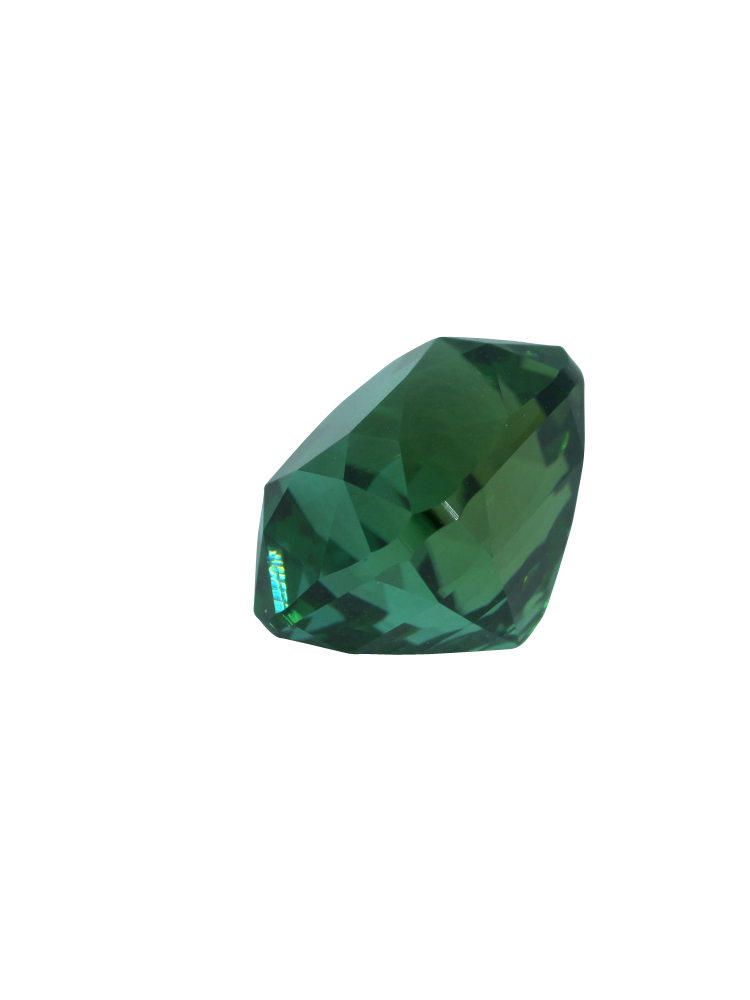 Deep Green Cushion Tourmaline