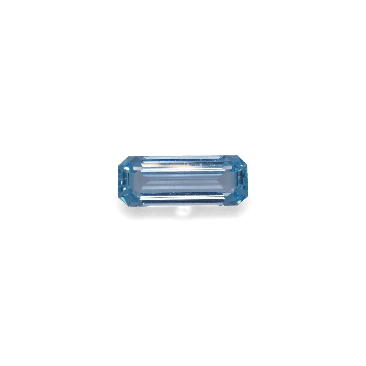 Aquamarine Rectangular Emerald Cut Arctic Blue