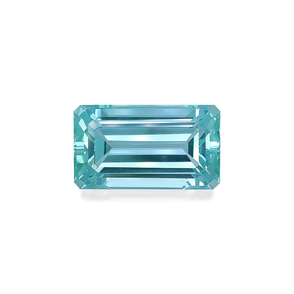 Aquamarine Rectangular Emerald Cut Blue