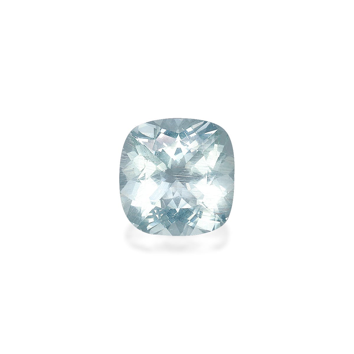 Aquamarine Cushion Modified Brilliant Cut Baby Blue