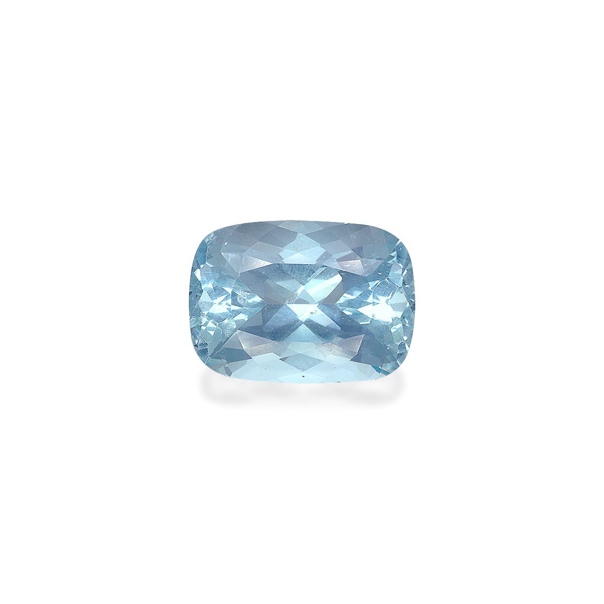 Aquamarine Cushion Modified Brilliant Cut Baby Blue