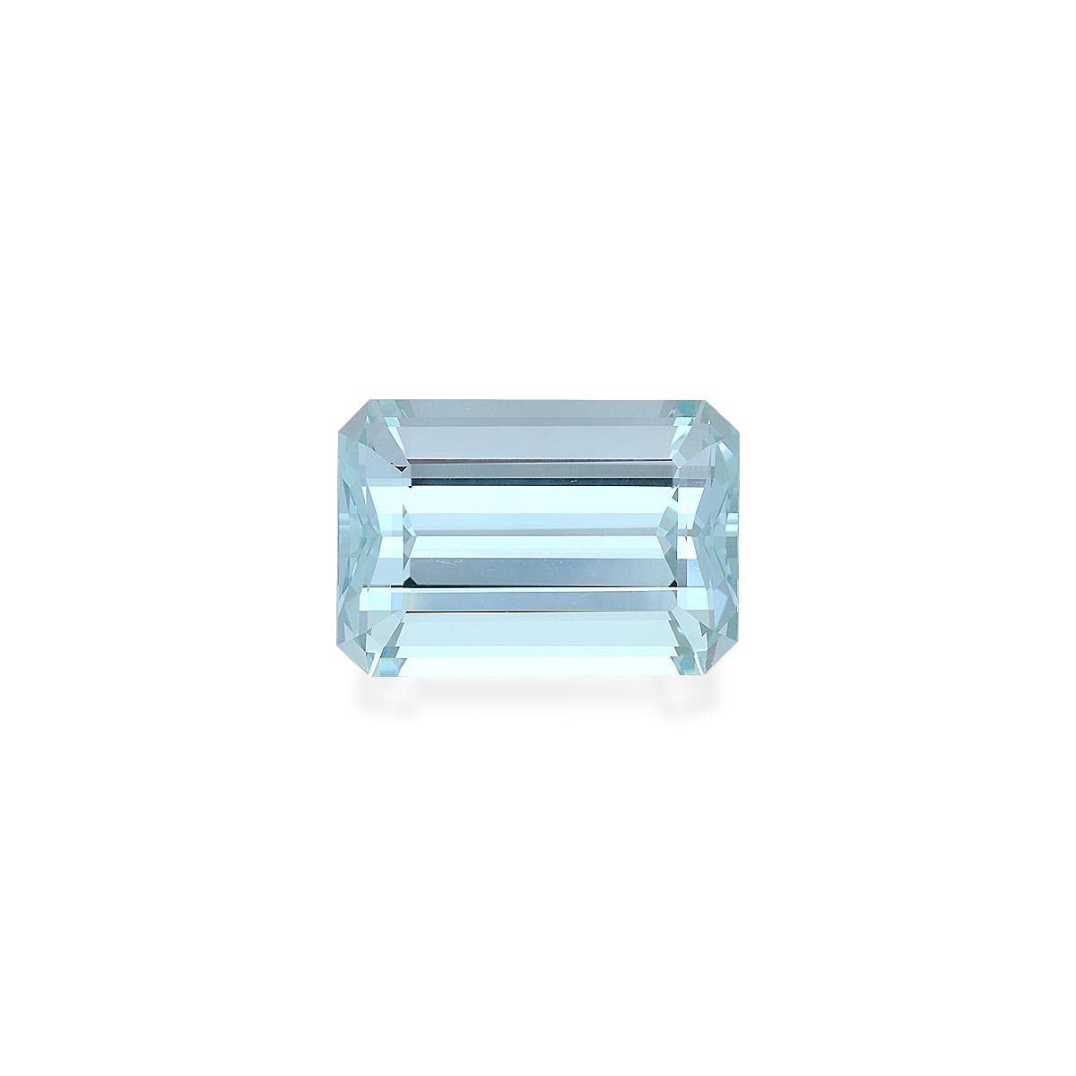 Aquamarine Rectangular Emerald Cut Baby Blue