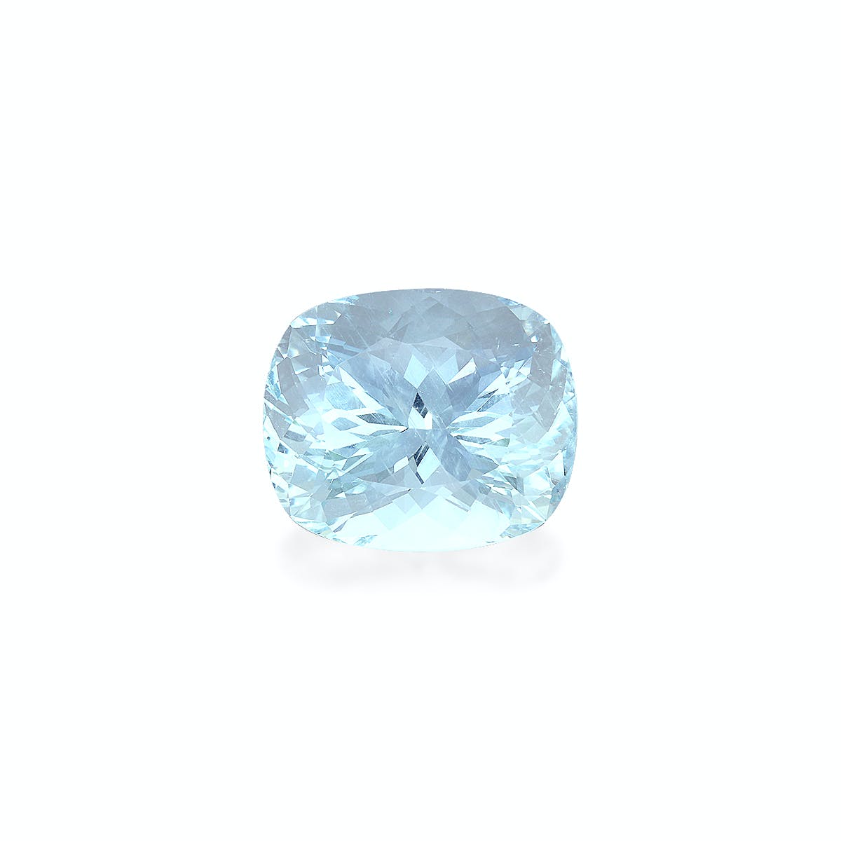 Aquamarine Cushion Modified Brilliant Cut Baby Blue