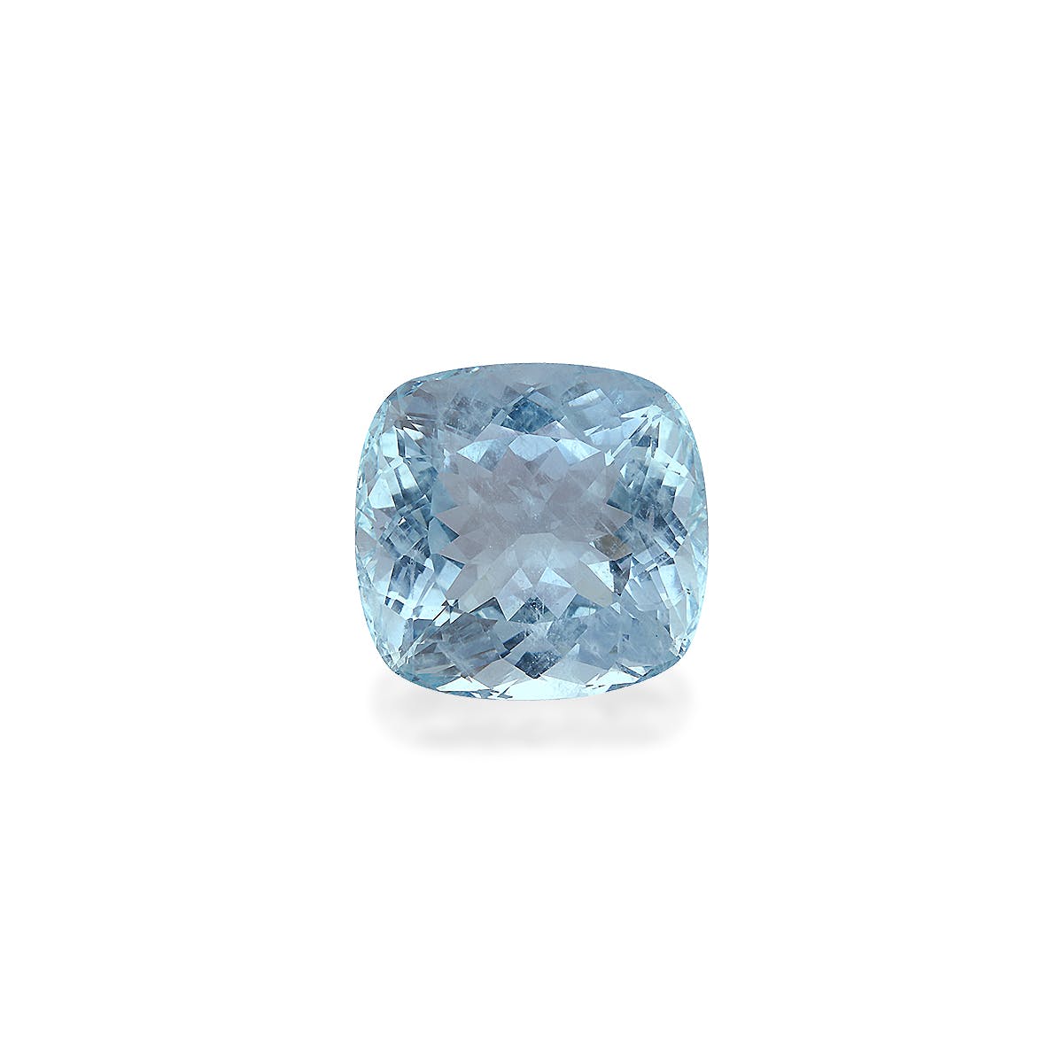 Aquamarine Cushion Modified Brilliant Cut Baby Blue