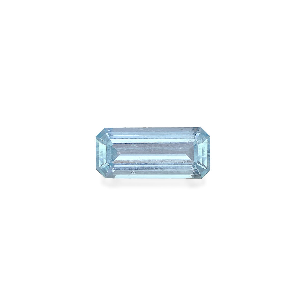 Aquamarine Rectangular Emerald Cut Baby Blue