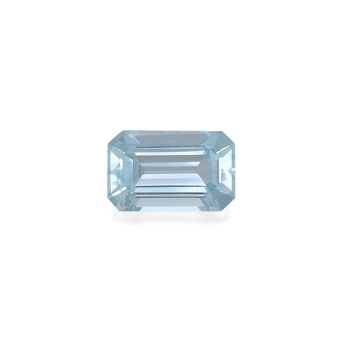 Aquamarine Rectangular Emerald Cut Baby Blue