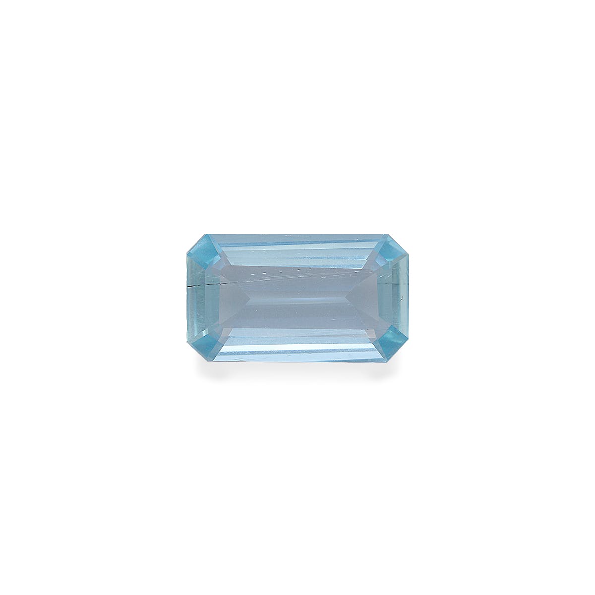 Aquamarine Rectangular Emerald Cut Baby Blue