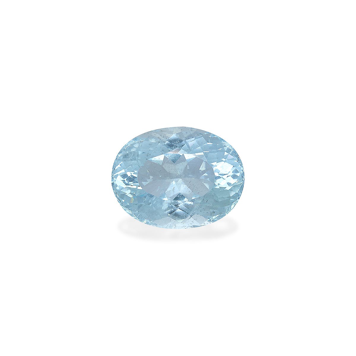 Aquamarine Oval Modified Brilliant Cut Blue