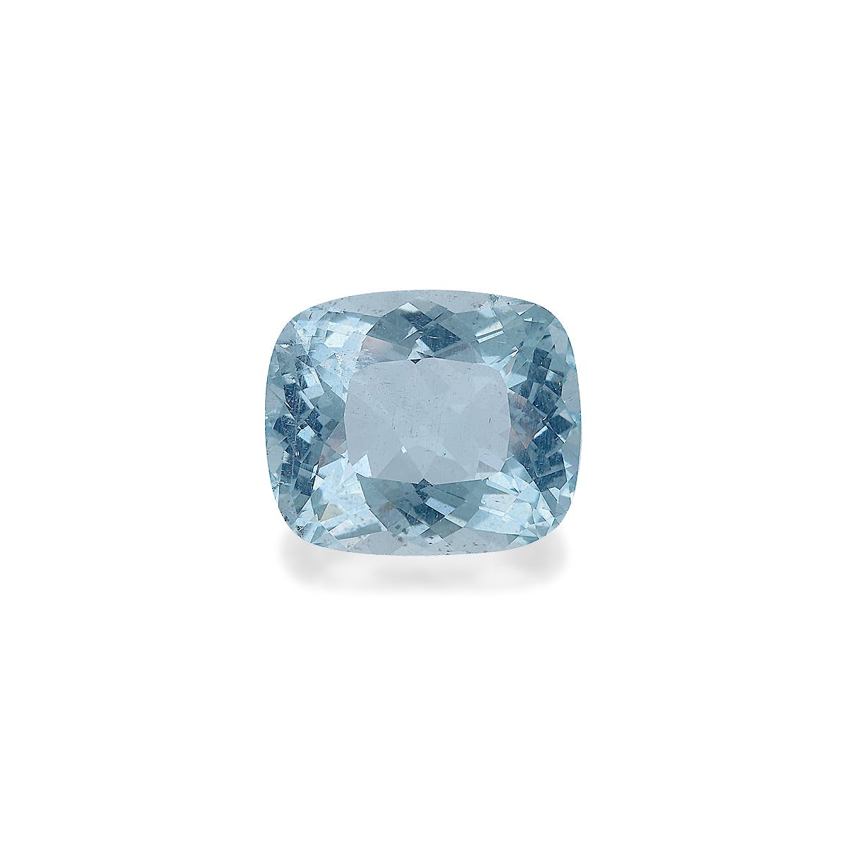 Aquamarine Cushion Modified Brilliant Cut Baby Blue