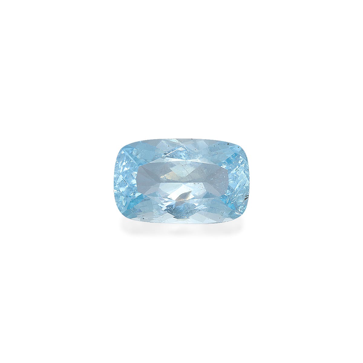 Aquamarine Cushion Modified Brilliant Cut Baby Blue