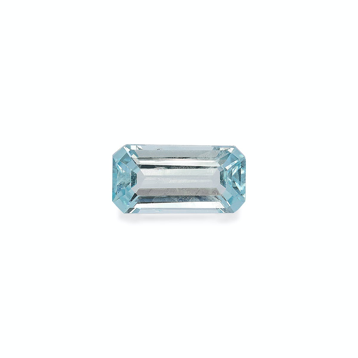 Aquamarine Rectangular Emerald Cut Baby Blue