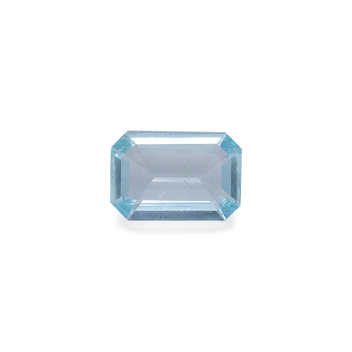 Aquamarine Rectangular Emerald Cut Baby Blue