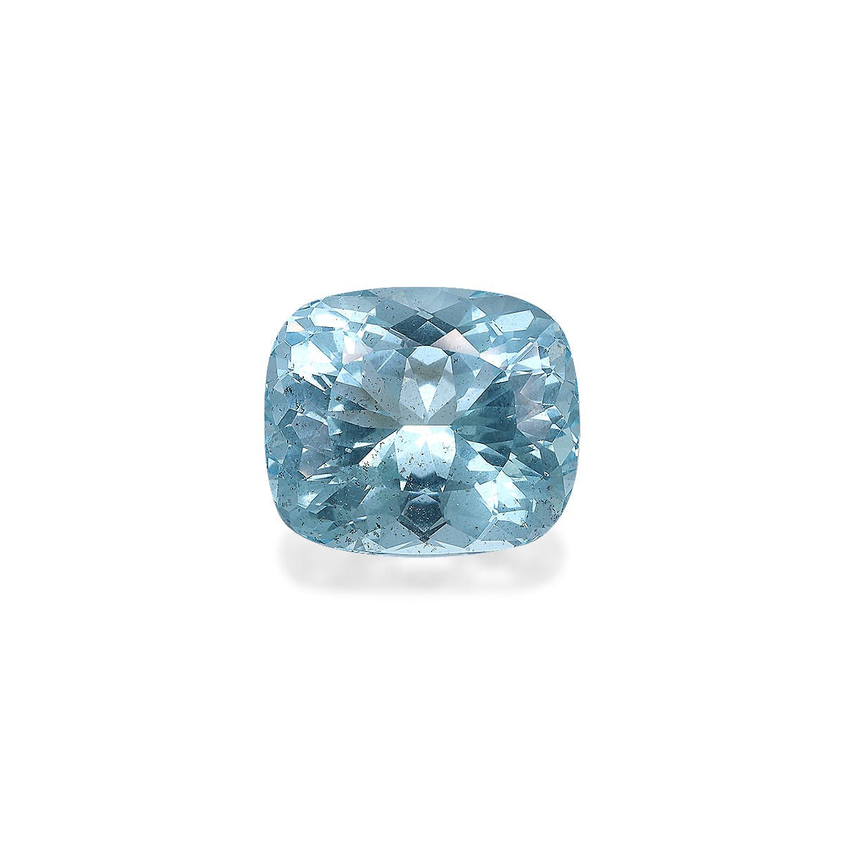 Aquamarine Cushion Modified Brilliant Cut Baby Blue