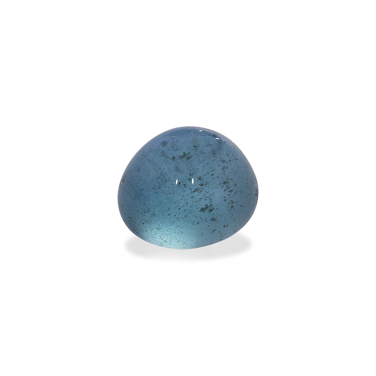 Aquamarine Oval Cabochon Ice Blue