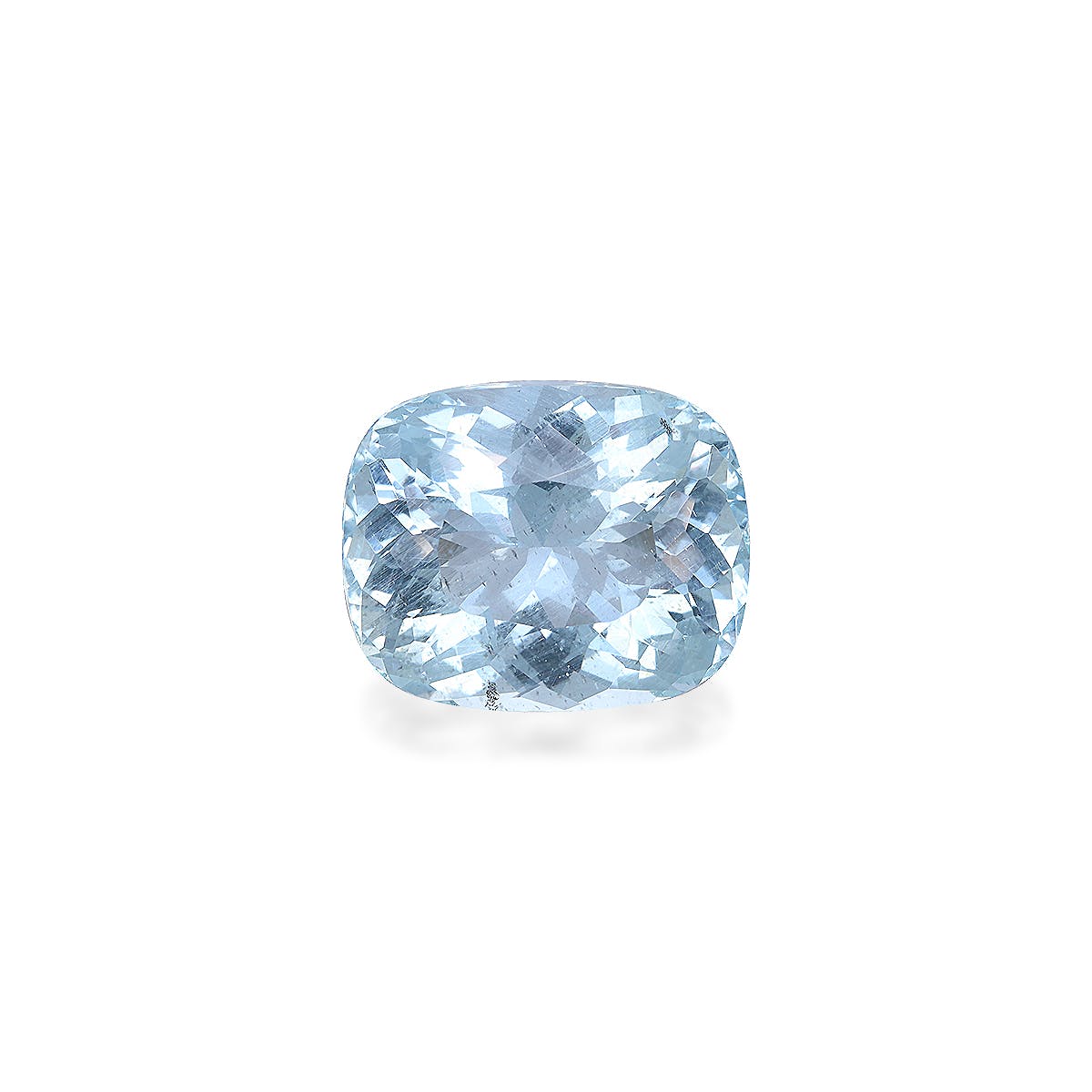 Aquamarine Cushion Modified Brilliant Cut Baby Blue