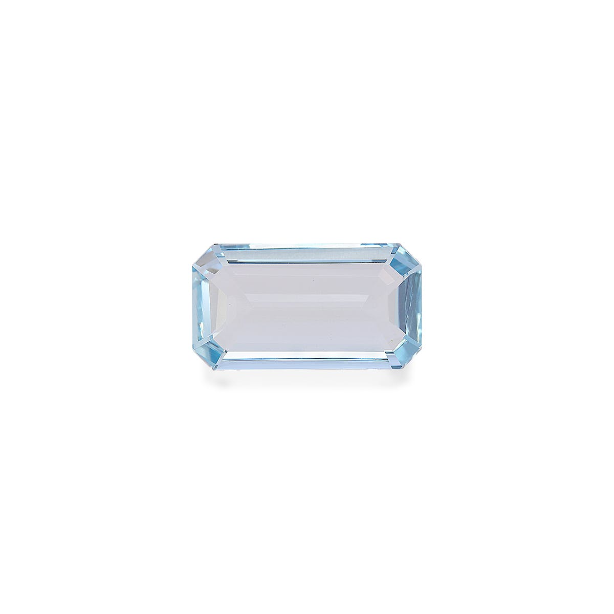 Aquamarine Rectangular Emerald Cut Baby Blue