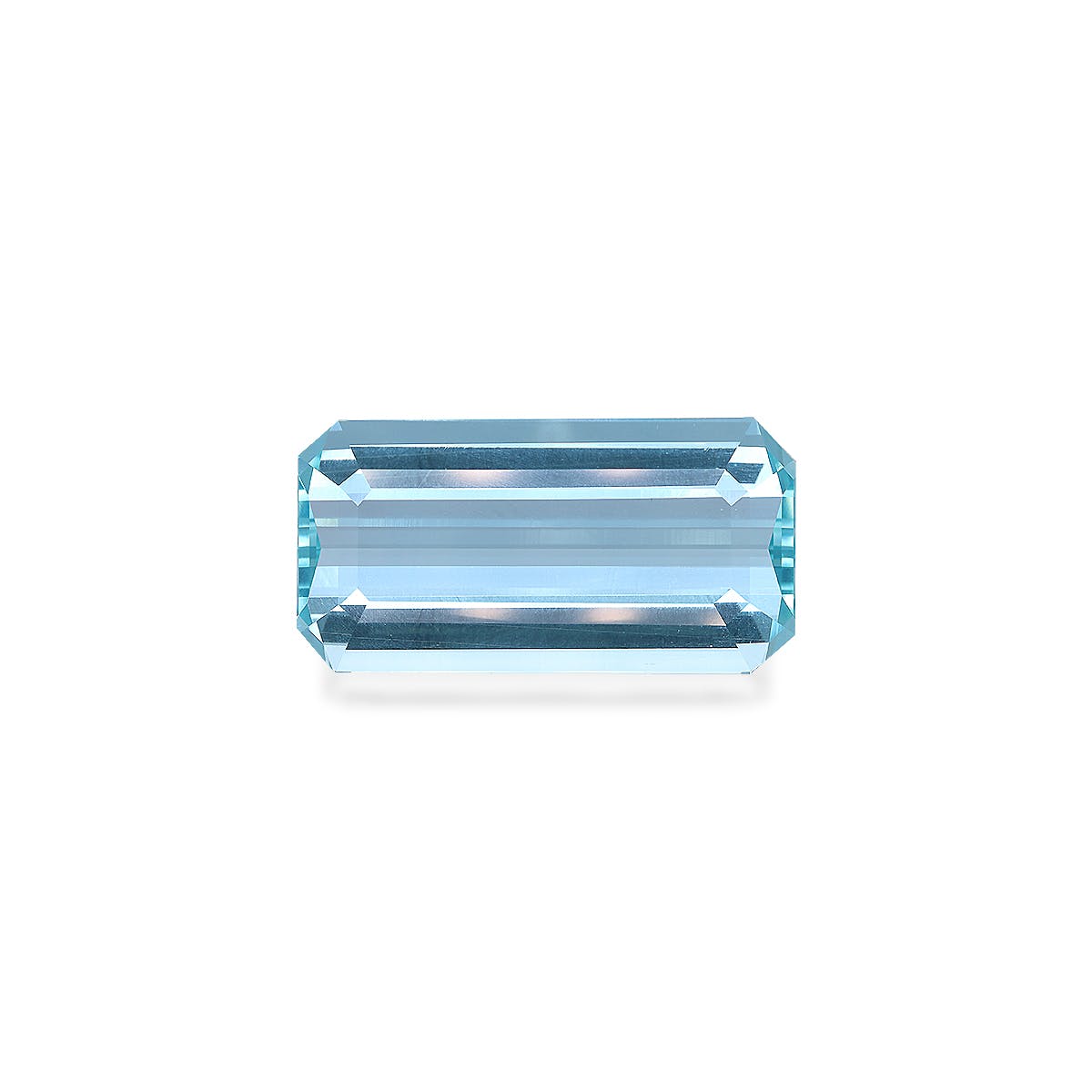 Aquamarine Rectangular Emerald Cut Teal Blue