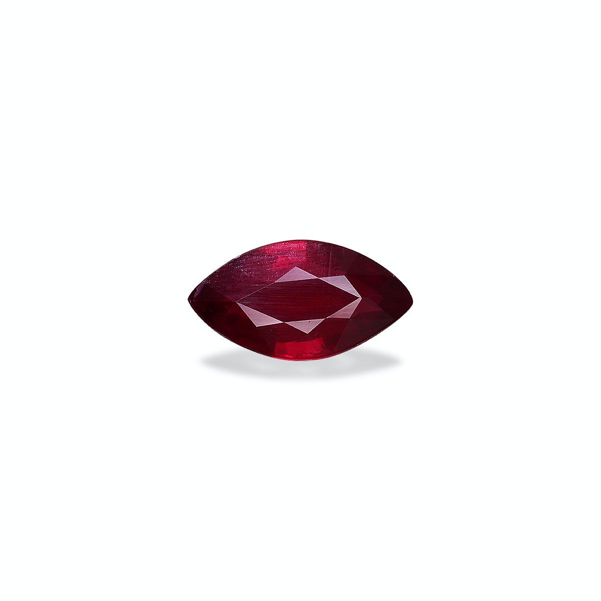 Mozambique Ruby Marquise Fine Step Cut Red