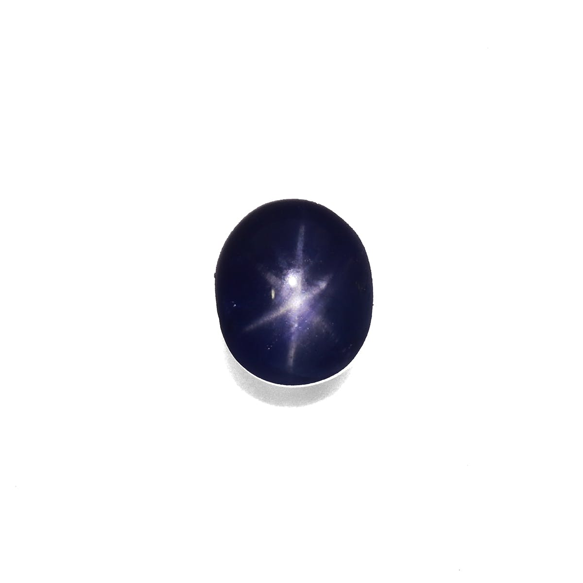 Star Sapphire>Blue Star Sapphire Oval Cabochon Blue