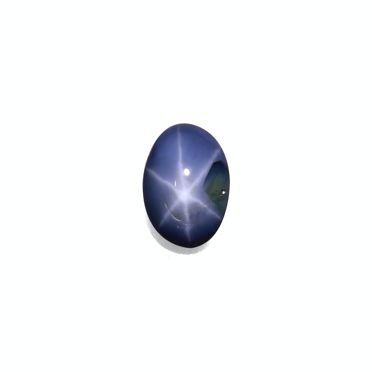 Star Sapphire>Blue Star Sapphire Oval Cabochon Blue