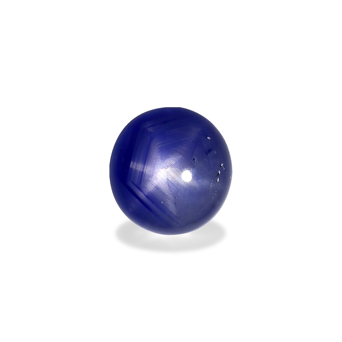 Star Sapphire>Blue Star Sapphire Round Cabochon Blue