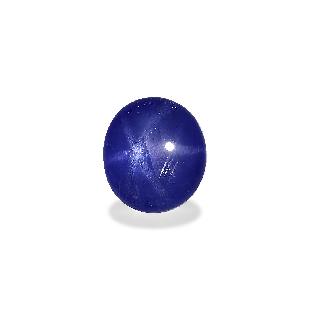 Star Sapphire>Blue Star Sapphire Oval Cabochon Blue