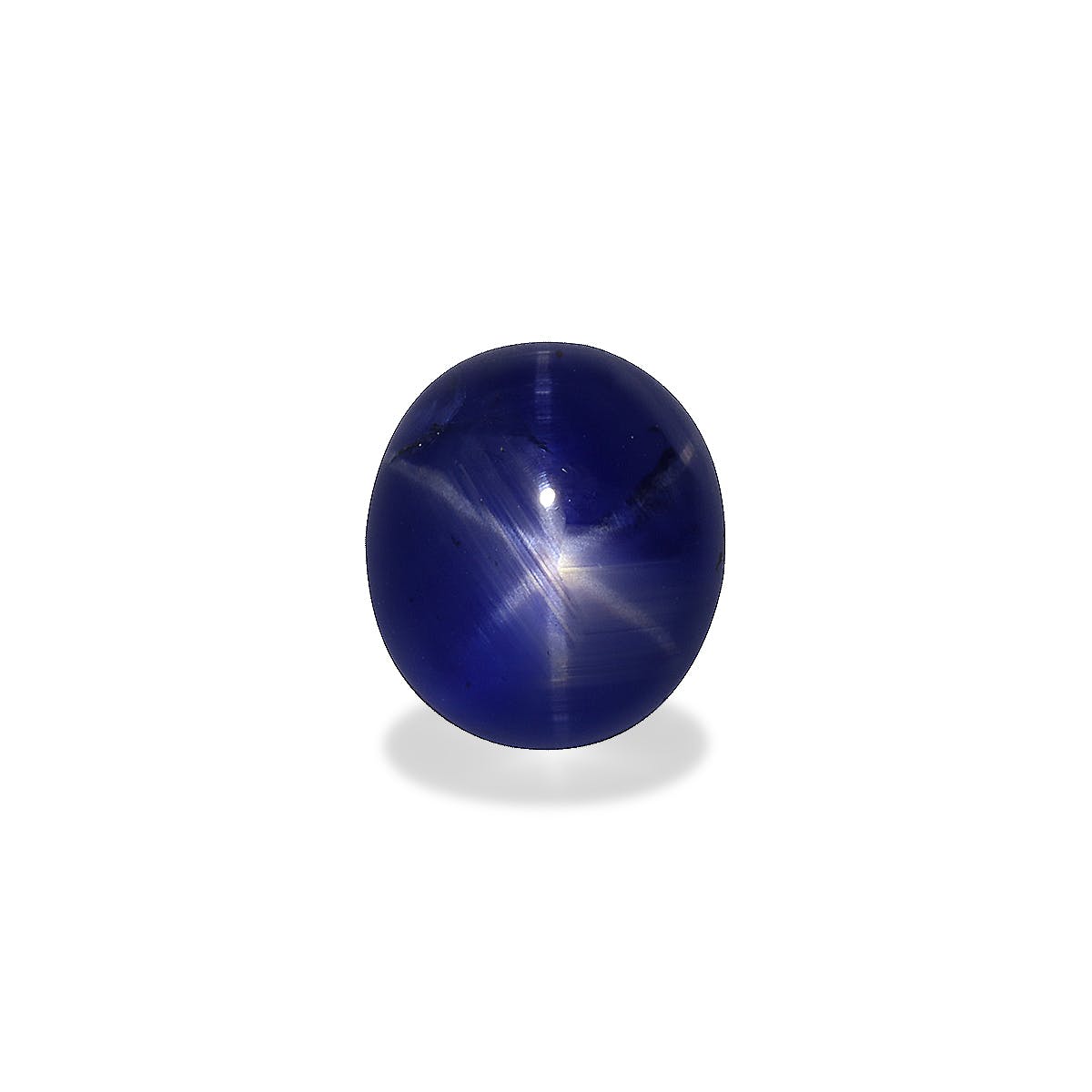 Star Sapphire>Blue Star Sapphire Oval Cabochon Blue