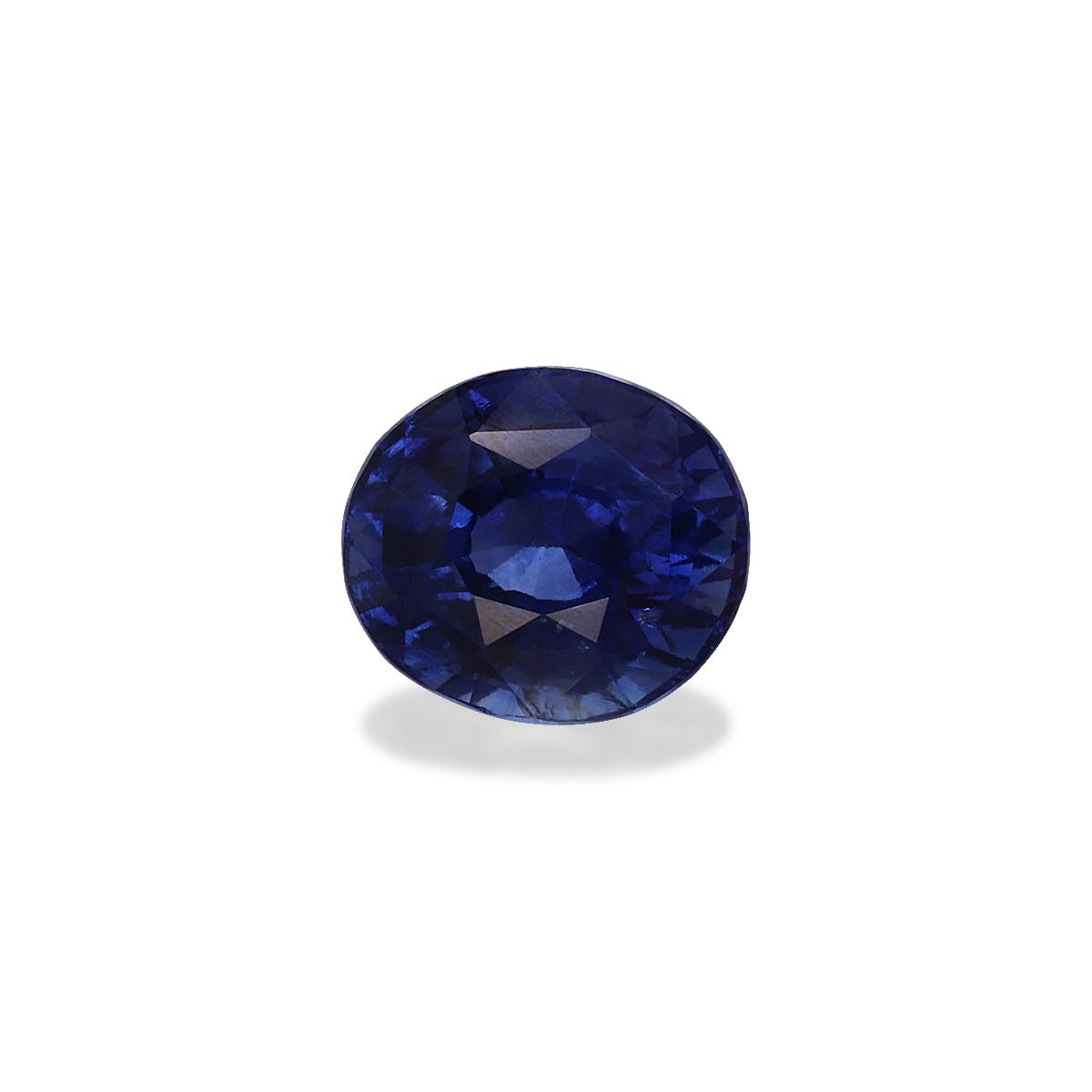 Blue Sapphire Oval Fine Step Cut Blue