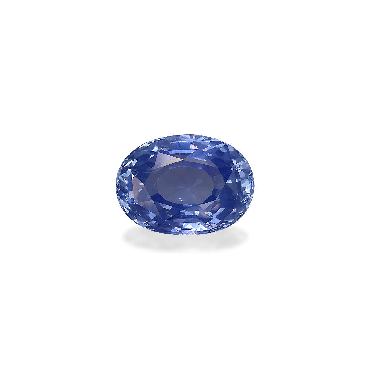 Blue Sapphire Oval Fine Step Cut Blue