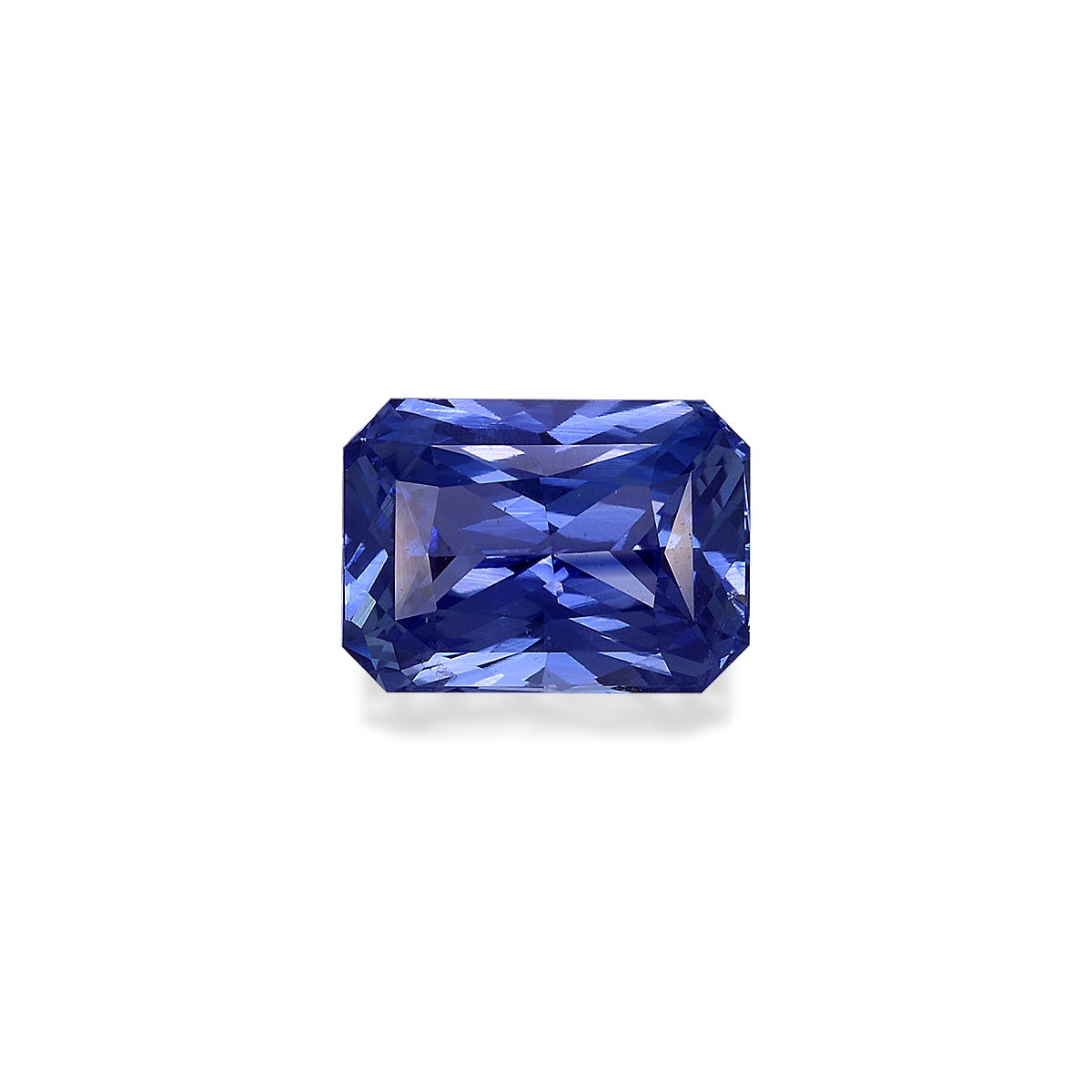 Blue Sapphire Rectangular Radiant Cut Blue