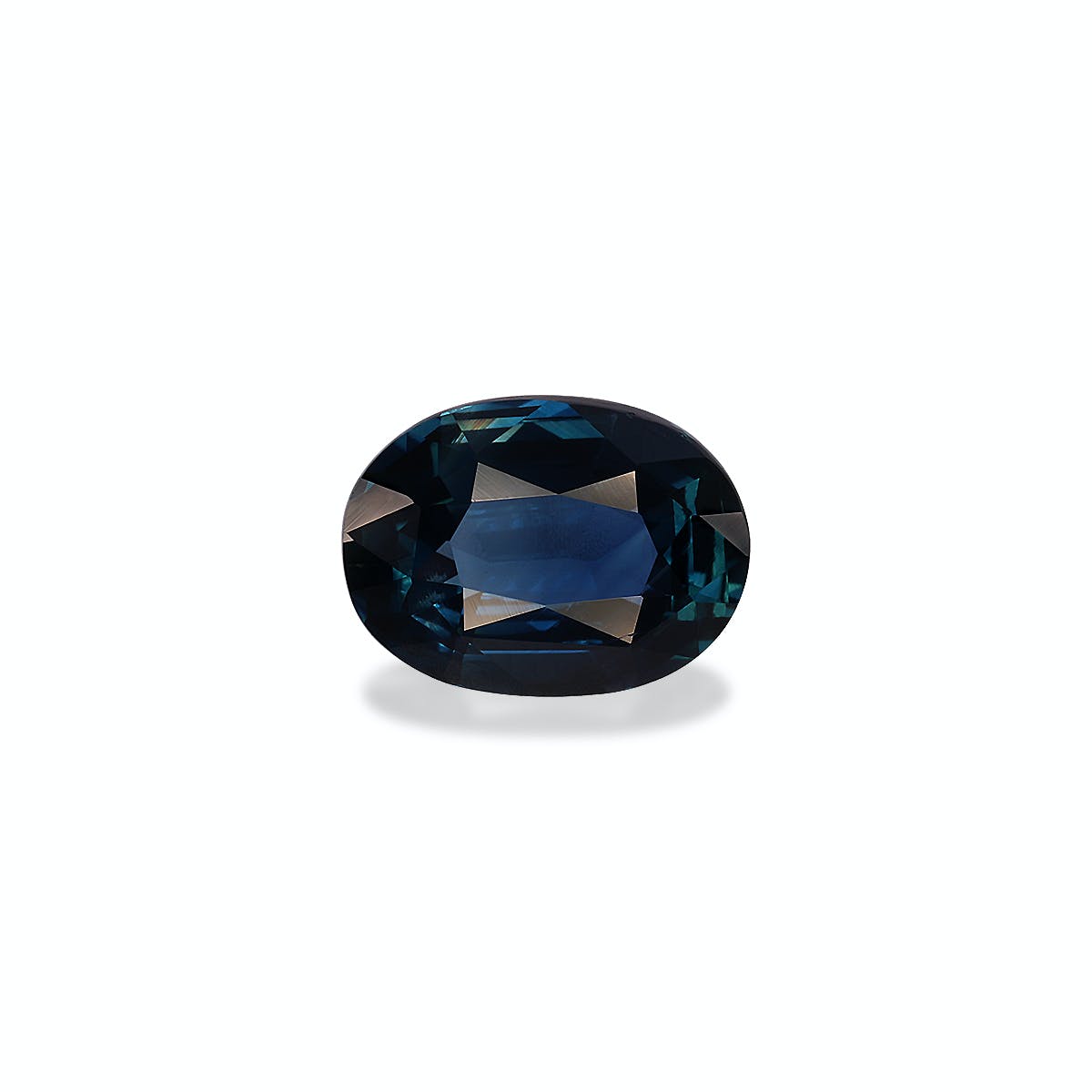 Blue Sapphire Oval Fine Step Cut Blue